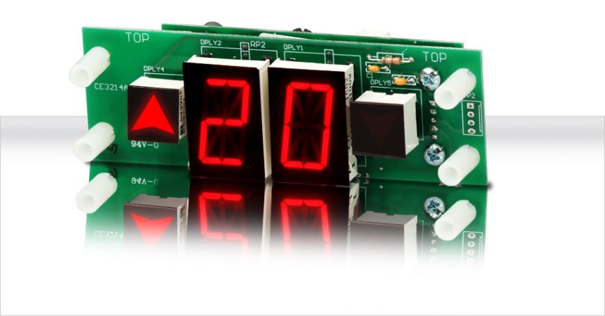 Picture of 1" Double Character / Dual Direction Arrows