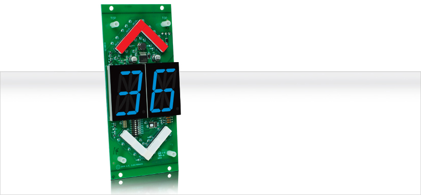 Picture of 2.2" Double Character / Dual Direction Arrows 