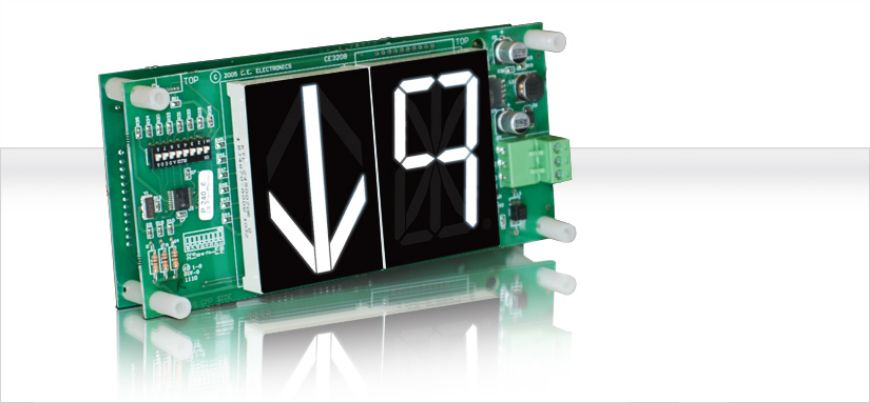 Picture of 2.2" Single Character / 2.5” Independent Direction Arrow 